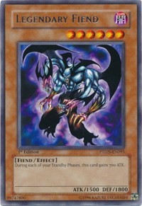 Legendary Fiend [PTDN-EN093] Rare | Shuffle n Cut Hobbies & Games