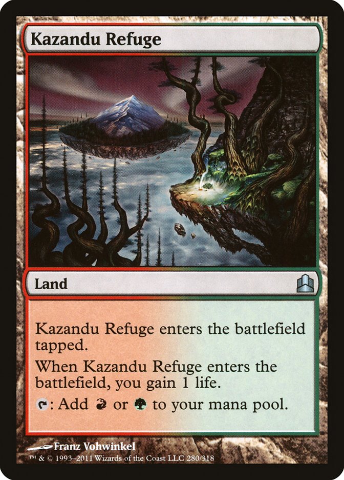 Kazandu Refuge [Commander 2011] | Shuffle n Cut Hobbies & Games