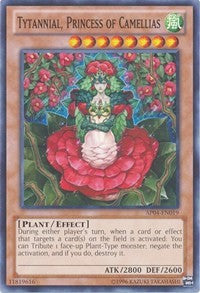 Tytannial, Princess of Camellias [AP04-EN019] Common | Shuffle n Cut Hobbies & Games