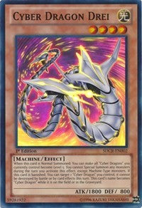 Cyber Dragon Drei [SDCR-EN002] Super Rare | Shuffle n Cut Hobbies & Games