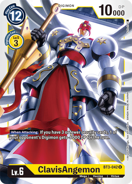 ClavisAngemon [BT3-042] [Release Special Booster Ver.1.5] | Shuffle n Cut Hobbies & Games