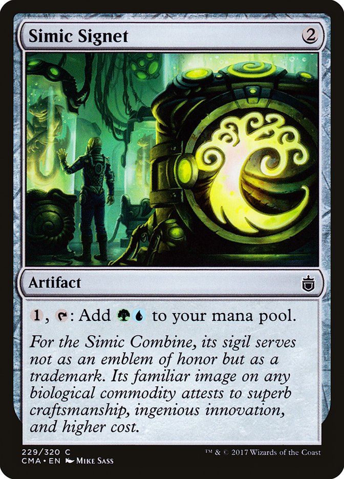 Simic Signet [Commander Anthology] | Shuffle n Cut Hobbies & Games