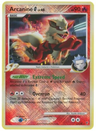 Arcanine G (15/147) (League Promo) [Platinum: Supreme Victors] | Shuffle n Cut Hobbies & Games