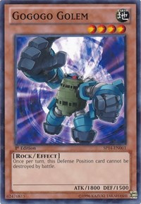 Gogogo Golem [SP14-EN001] Starfoil Rare | Shuffle n Cut Hobbies & Games