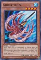 Shocktopus [SP14-EN005] Starfoil Rare | Shuffle n Cut Hobbies & Games