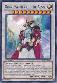 Odin, Father of the Aesir [SP14-EN050] Starfoil Rare | Shuffle n Cut Hobbies & Games