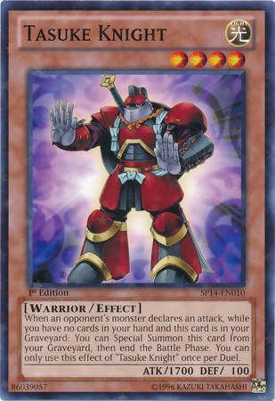 Tasuke Knight [SP14-EN010] Starfoil Rare | Shuffle n Cut Hobbies & Games