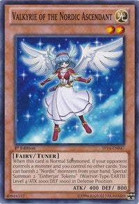 Valkyrie of the Nordic Ascendant [SP14-EN047] Common | Shuffle n Cut Hobbies & Games