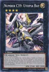 Number C39: Utopia Ray [SP14-EN022] Starfoil Rare | Shuffle n Cut Hobbies & Games