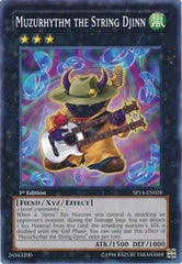 Muzurhythm the String Djinn [SP14-EN028] Starfoil Rare | Shuffle n Cut Hobbies & Games