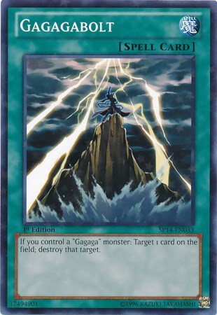 Gagagabolt [SP14-EN033] Starfoil Rare | Shuffle n Cut Hobbies & Games