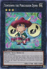 Temtempo the Percussion Djinn [SP14-EN029] Starfoil Rare | Shuffle n Cut Hobbies & Games