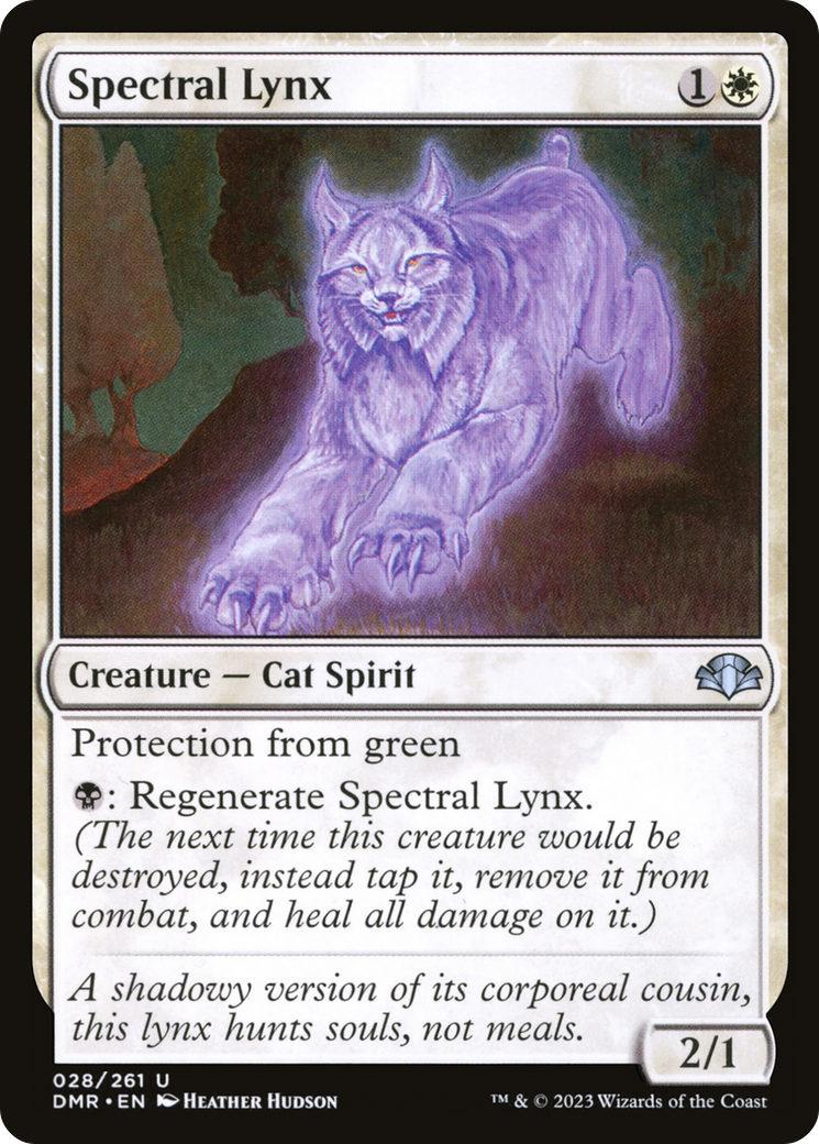 Spectral Lynx [Dominaria Remastered] | Shuffle n Cut Hobbies & Games