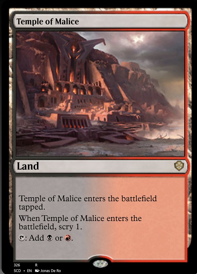 Temple of Malice [Starter Commander Decks] | Shuffle n Cut Hobbies & Games