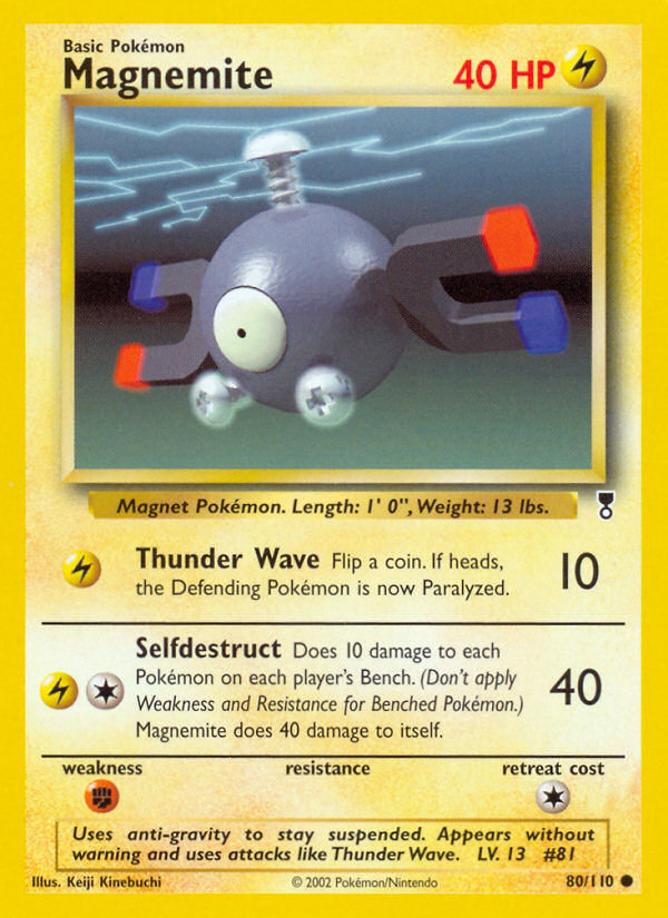 Magnemite (80/110) [Legendary Collection] | Shuffle n Cut Hobbies & Games