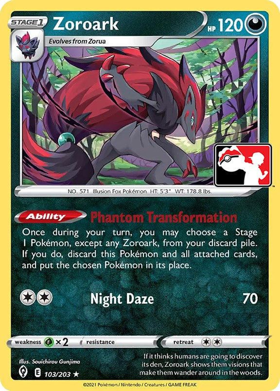 Zoroark (103/203) [Prize Pack Series One] | Shuffle n Cut Hobbies & Games