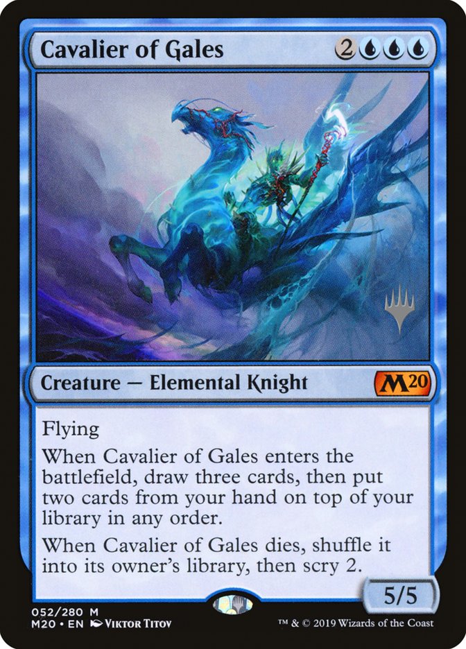 Cavalier of Gales (Promo Pack) [Core Set 2020 Promos] | Shuffle n Cut Hobbies & Games