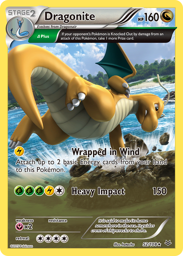 Dragonite (52/108) [XY: Roaring Skies] | Shuffle n Cut Hobbies & Games