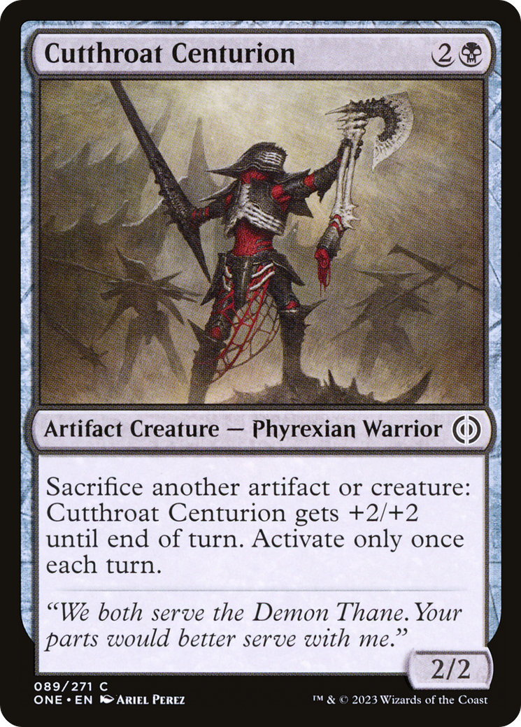 Cutthroat Centurion [Phyrexia: All Will Be One] | Shuffle n Cut Hobbies & Games