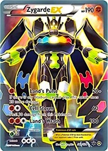 Zygarde EX (54a/124) (Alternate Art Promo) [XY: Fates Collide] | Shuffle n Cut Hobbies & Games