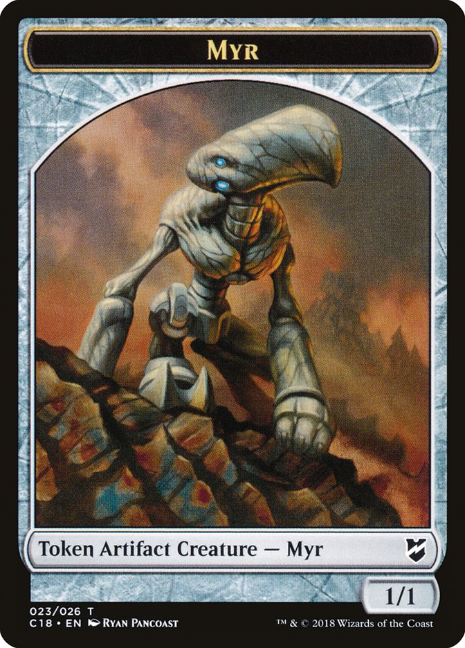 Myr Token (023/026) [Commander 2018 Tokens] | Shuffle n Cut Hobbies & Games