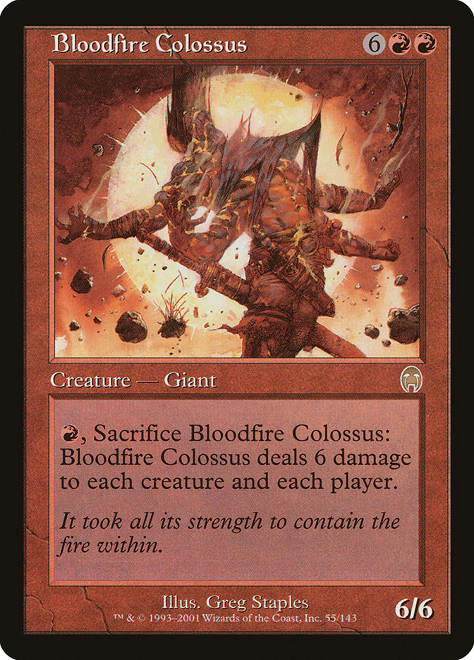 Bloodfire Colossus [Apocalypse] | Shuffle n Cut Hobbies & Games