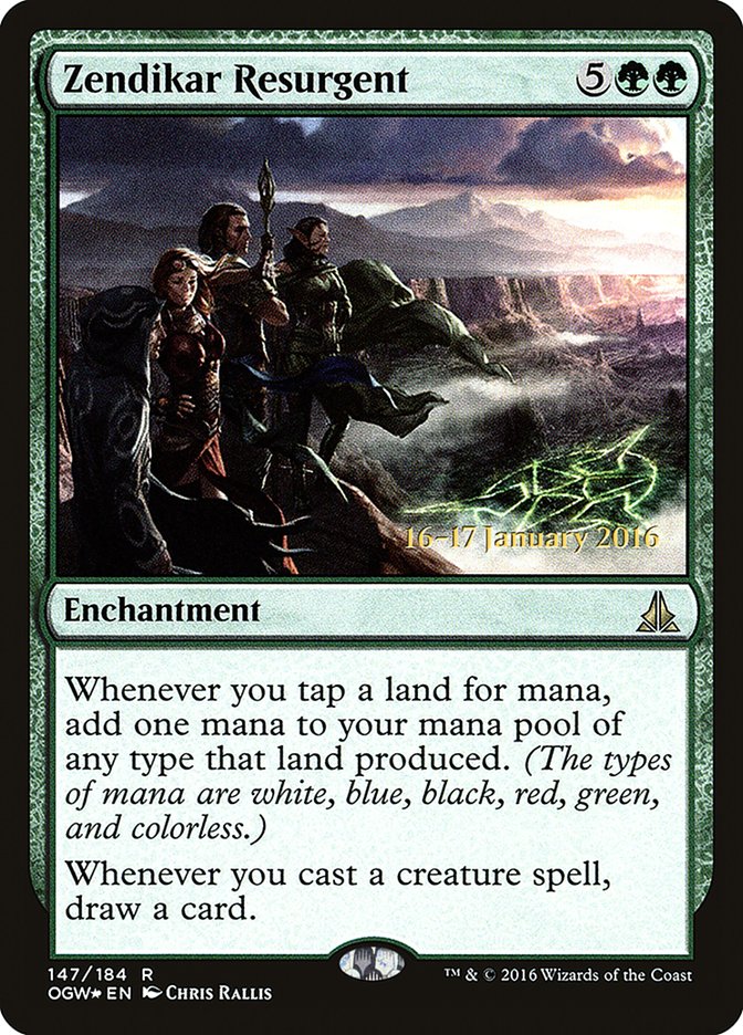 Zendikar Resurgent [Oath of the Gatewatch Prerelease Promos] | Shuffle n Cut Hobbies & Games