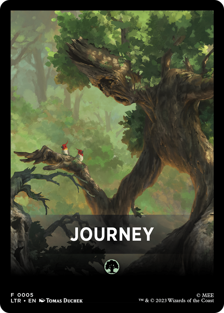 Journey Theme Card [The Lord of the Rings: Tales of Middle-Earth Tokens] | Shuffle n Cut Hobbies & Games