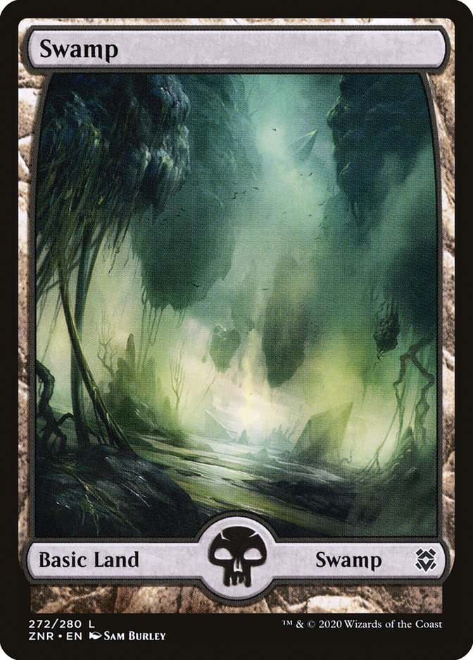 Swamp (272) [Zendikar Rising] | Shuffle n Cut Hobbies & Games