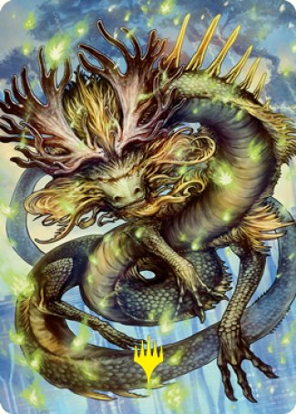 Kura, the Boundless Sky Art Card (Gold-Stamped Signature) [Kamigawa: Neon Dynasty Art Series] | Shuffle n Cut Hobbies & Games