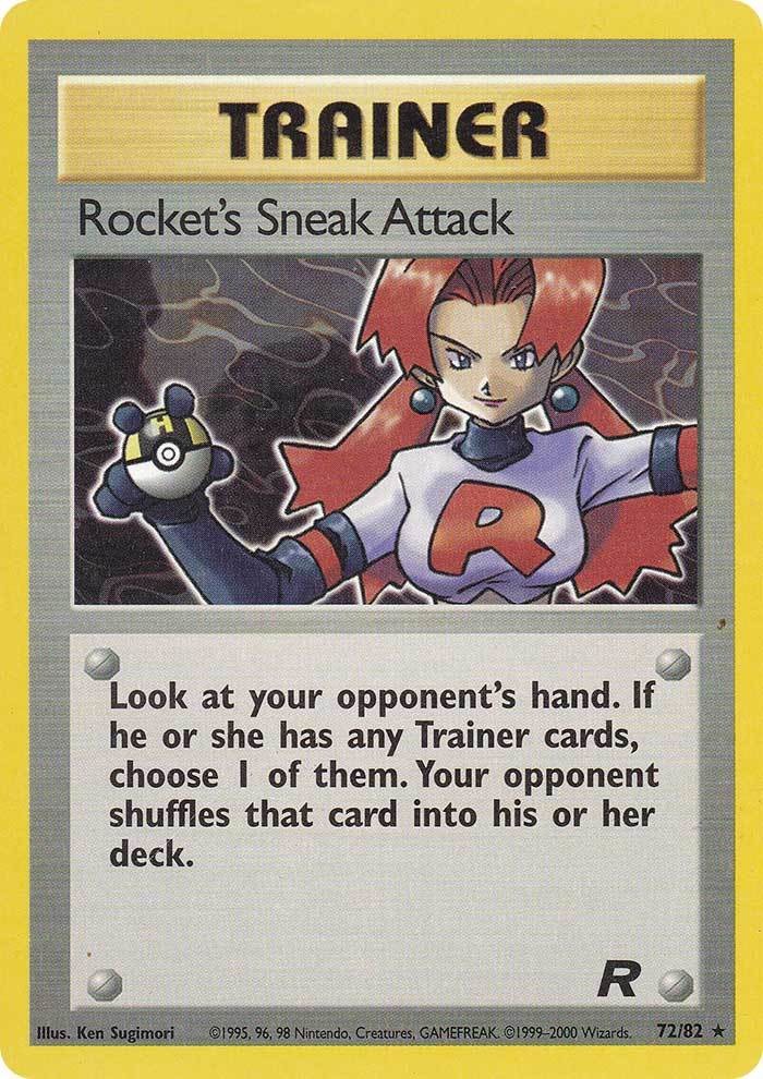 Rocket's Sneak Attack (72/82) [Team Rocket Unlimited] | Shuffle n Cut Hobbies & Games