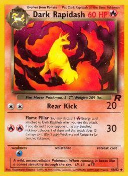 Dark Rapidash (44/82) [Team Rocket Unlimited] | Shuffle n Cut Hobbies & Games