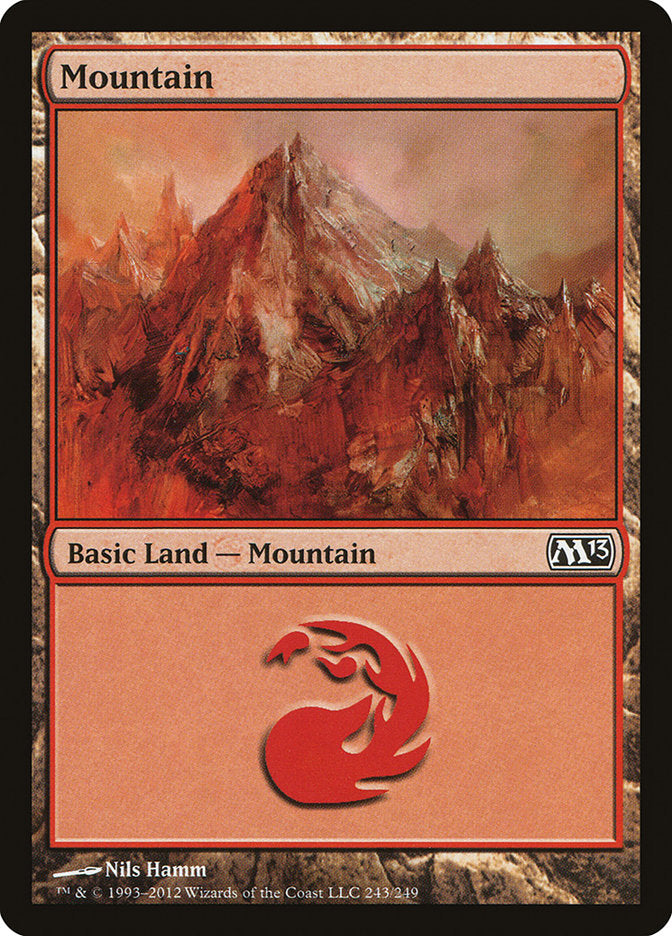 Mountain (243) [Magic 2013] | Shuffle n Cut Hobbies & Games