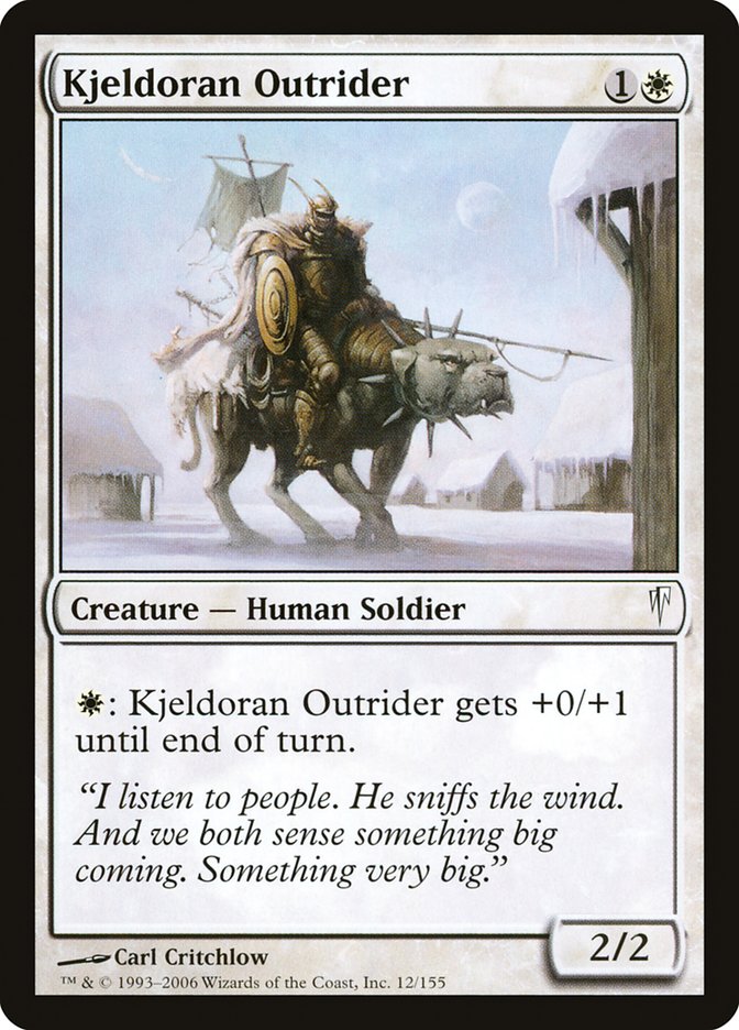 Kjeldoran Outrider [Coldsnap] | Shuffle n Cut Hobbies & Games