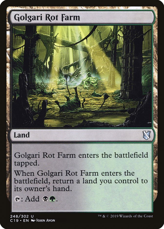 Golgari Rot Farm [Commander 2019] | Shuffle n Cut Hobbies & Games