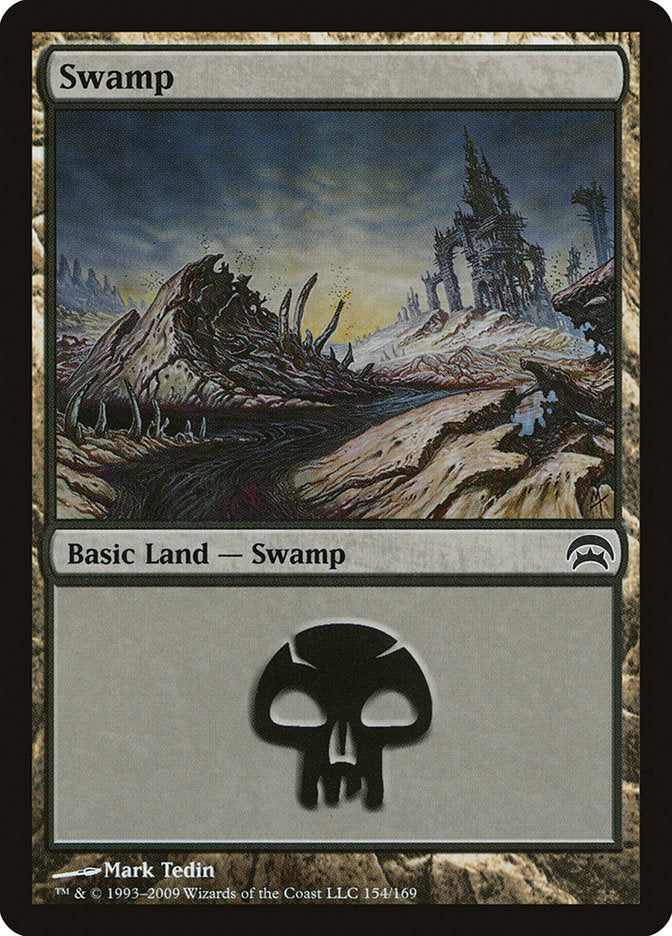 Swamp (154) [Planechase] | Shuffle n Cut Hobbies & Games