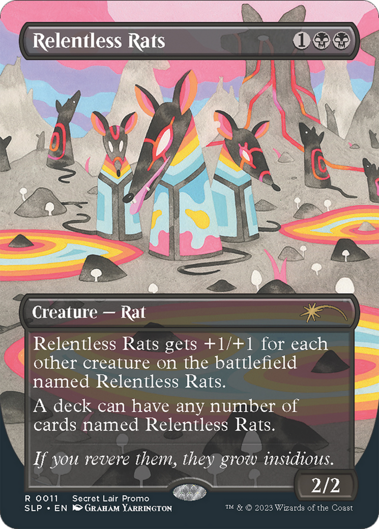 Relentless Rats (0011) [Secret Lair Showdown] | Shuffle n Cut Hobbies & Games
