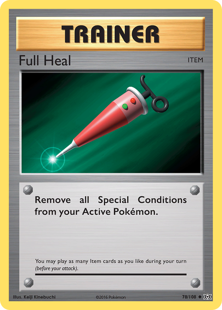 Full Heal (78/108) [XY: Evolutions] | Shuffle n Cut Hobbies & Games