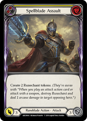 Spellblade Assault (Yellow) [ARC086-R] 1st Edition Normal | Shuffle n Cut Hobbies & Games