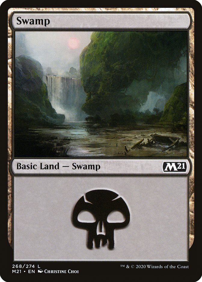 Swamp (268) [Core Set 2021] | Shuffle n Cut Hobbies & Games