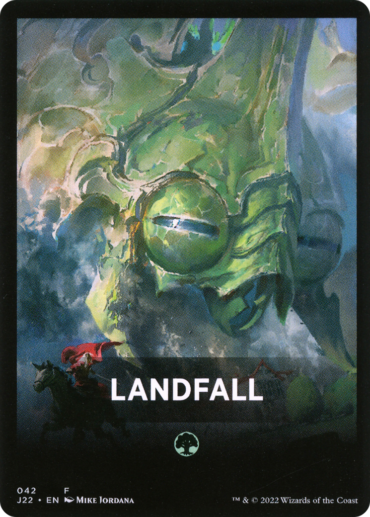 Landfall Theme Card [Jumpstart 2022 Front Cards] | Shuffle n Cut Hobbies & Games