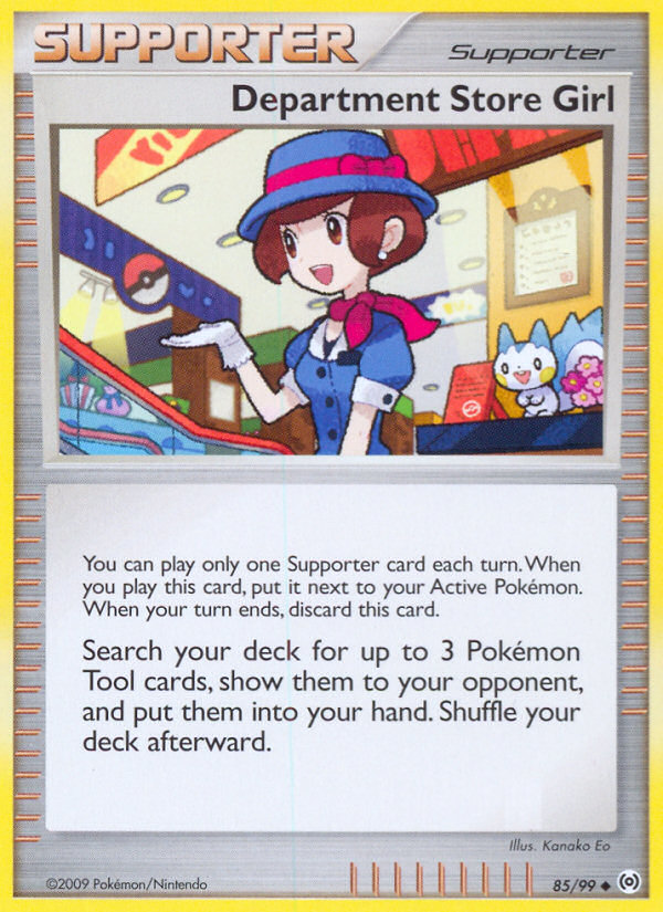 Department Store Girl (85/99) [Platinum: Arceus] | Shuffle n Cut Hobbies & Games