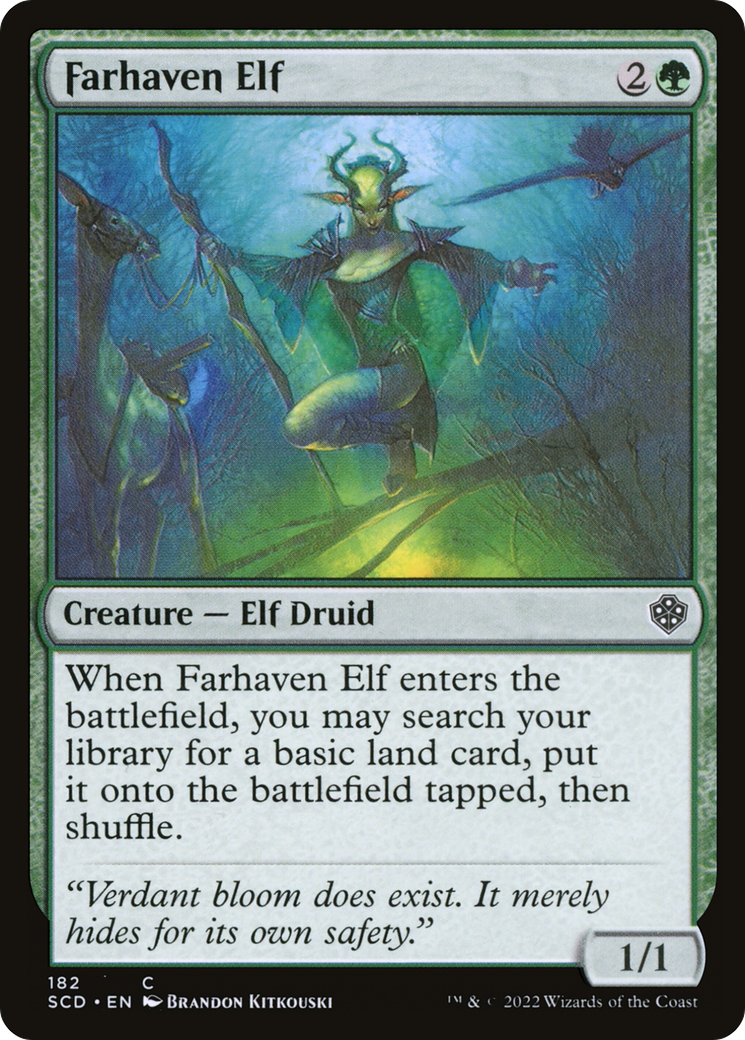 Farhaven Elf [Starter Commander Decks] | Shuffle n Cut Hobbies & Games