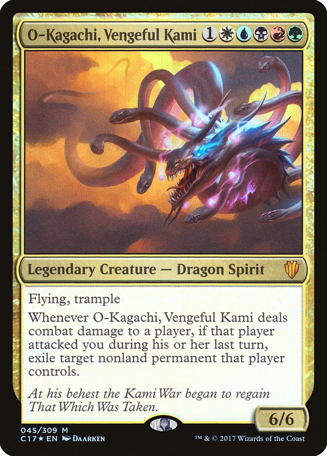 O-Kagachi, Vengeful Kami [Commander 2017] | Shuffle n Cut Hobbies & Games