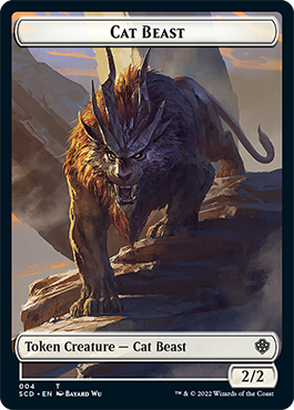 Insect // Cat Beast Double-Sided Token [Starter Commander Decks] | Shuffle n Cut Hobbies & Games