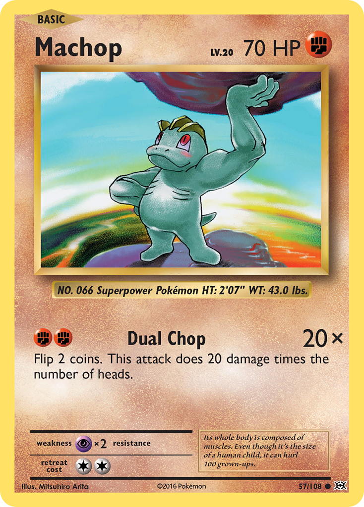 Machop (57/108) [XY: Evolutions] | Shuffle n Cut Hobbies & Games