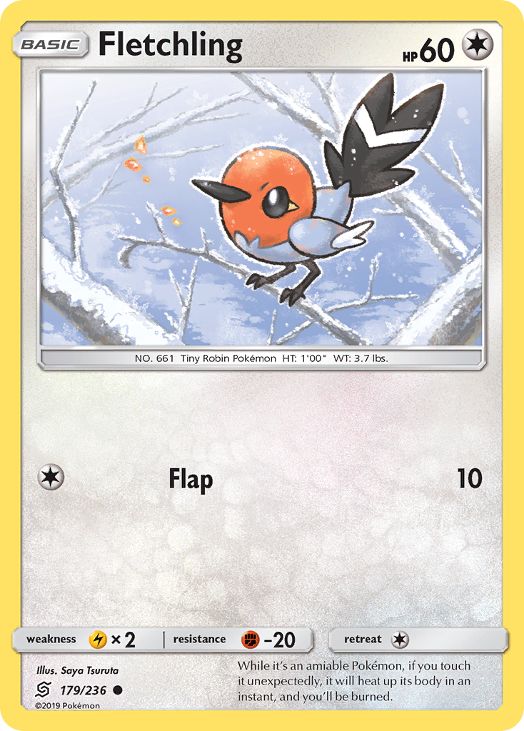 Fletchling (179/236) [Sun & Moon: Unified Minds] | Shuffle n Cut Hobbies & Games