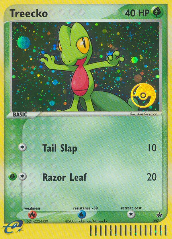 Treecko (007) [Nintendo: Black Star Promos] | Shuffle n Cut Hobbies & Games