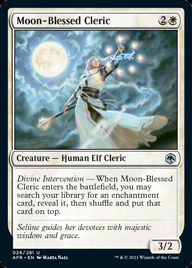 Moon-Blessed Cleric [Dungeons & Dragons: Adventures in the Forgotten Realms] | Shuffle n Cut Hobbies & Games