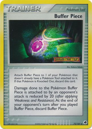 Buffer Piece (72/101) (Stamped) [EX: Dragon Frontiers] | Shuffle n Cut Hobbies & Games